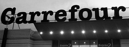 Carrefour, ein französischer Supermarkt